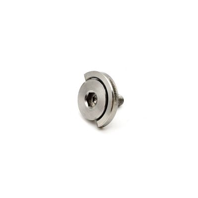 Hex socket camera screw with D ring