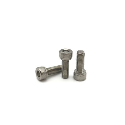 Knurled head socket head screws