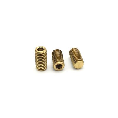 Hex Drive Flat Point Set Screw