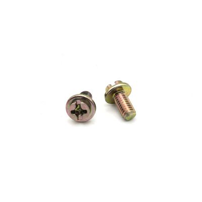 Combination drive machine screw