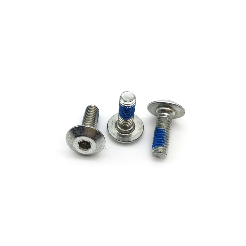 Hex socket big round head machine screw